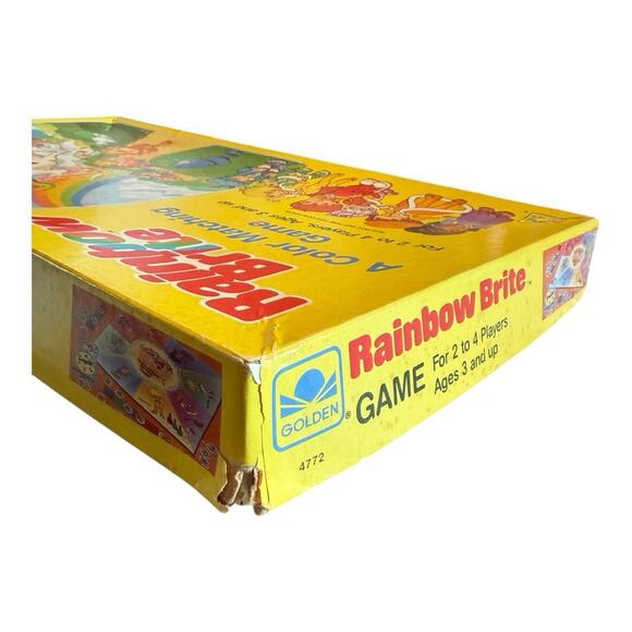 Vintage Rainbow Brite Hallmark Board Game 1983 Complete VGC - Picture 16 of 16